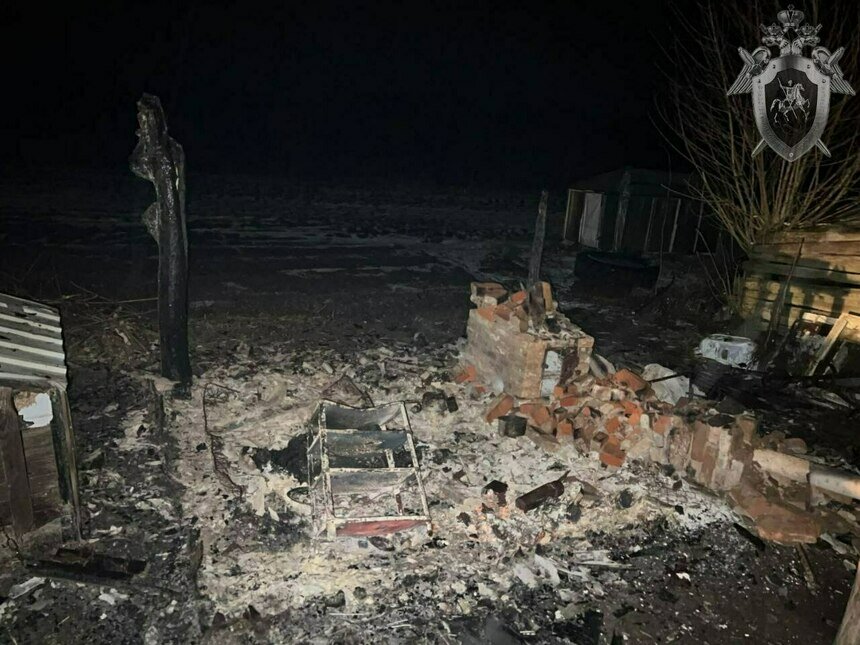 Место пожара | Фото: СУ СК России по Калининградской области 