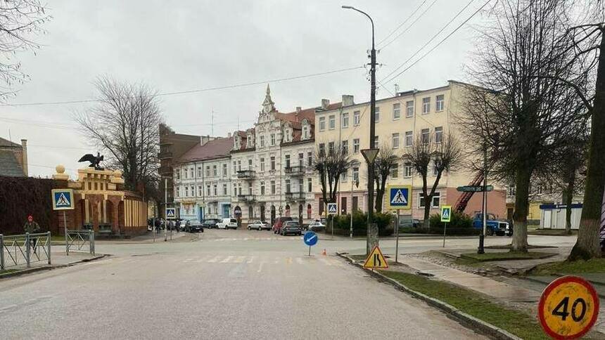 Понадобилась помощь медиков: в Советске легковушка сбила 53-летнюю женщину на «зебре» - Новости Калининграда | Фото: пресс-служба региональной ГИБДД