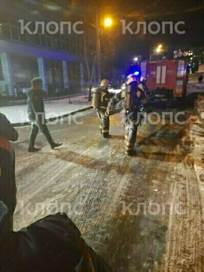 В переулке Гагарина произошёл пожар в жилом доме (фото) - Новости Калининграда | Фото: Очевидец