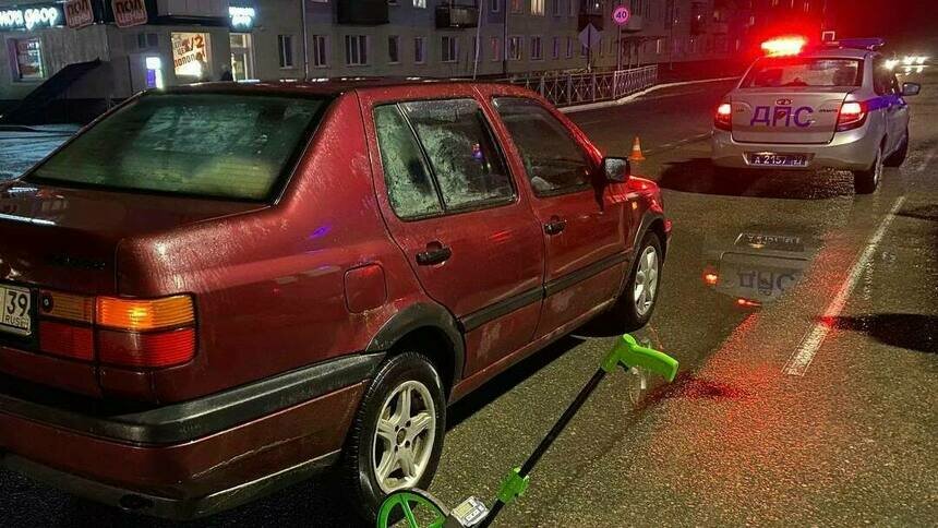 Госпитализировали с травмами: в Гусеве водитель Volkswagen сбил 94-летнюю пенсионерку  - Новости Калининграда | Фото: пресс-служба региональной ГИБДД