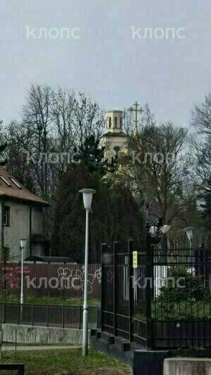 С пострадавшего в февральский шторм храма на проспекте Мира сняли купол (фото)  - Новости Калининграда | Фото: Очевидец