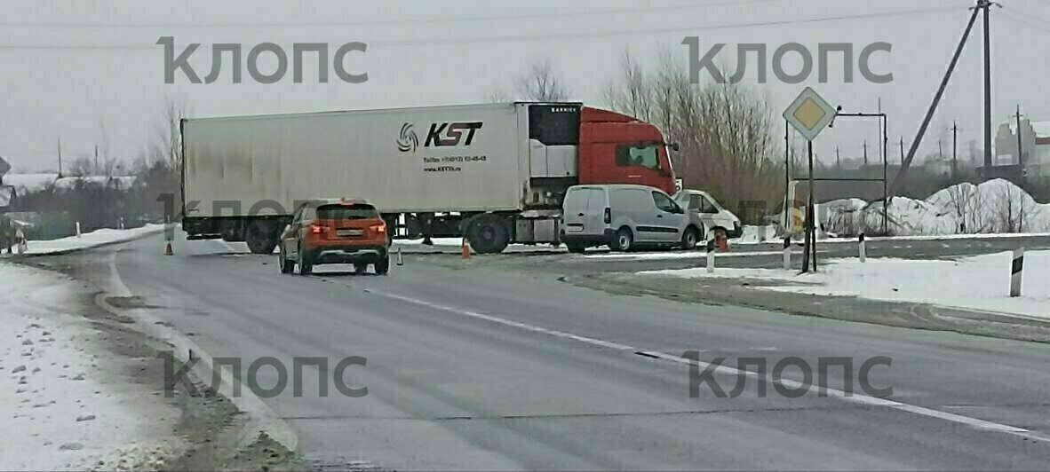 Место ДТП | Фото: очевидцы