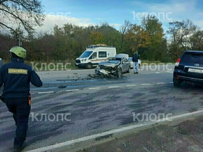 Место ДТП | Фото: очевидец