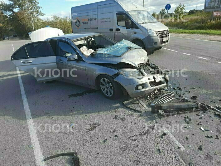 Место ДТП | Фото: очевидец