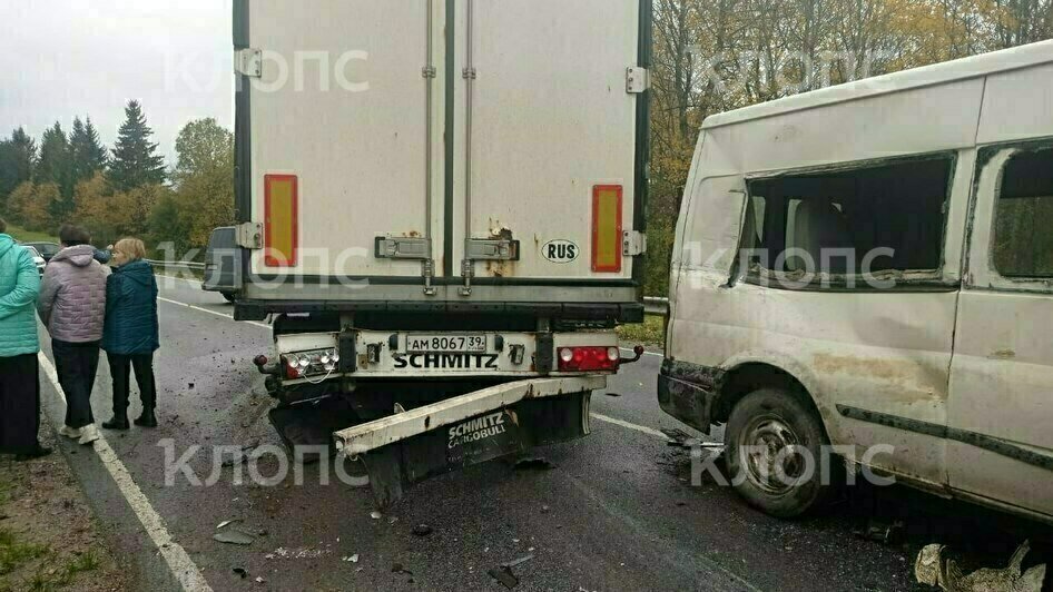 Место ДТП | Фото: очевидец