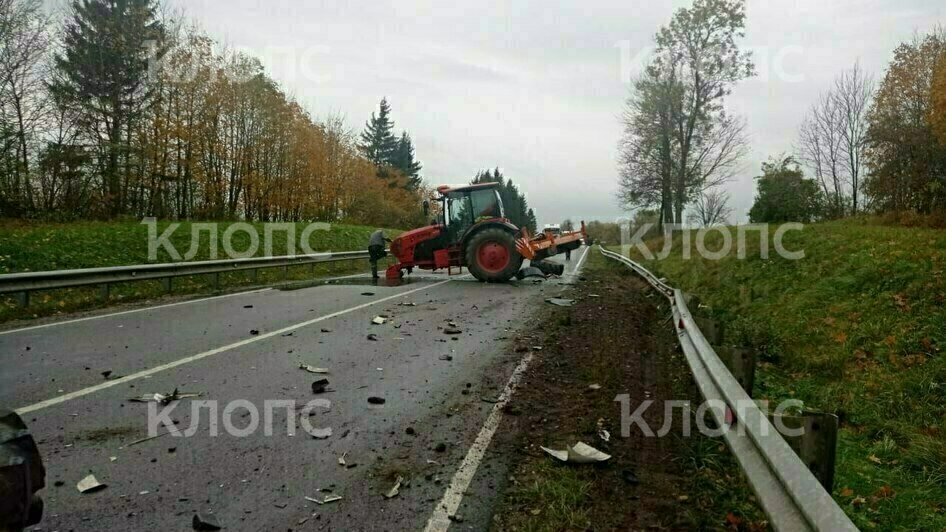Место ДТП | Фото: очевидец