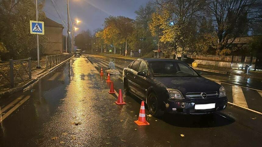 В Калининграде 16-летняя девушка попала под колёса авто, её госпитализировали    - Новости Калининграда | Фото: пресс-служба региональной ГИБДД