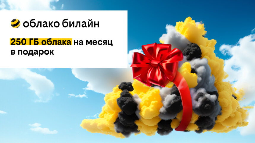 Билайн дарит 250 Гб в своём облаке на месяц бесплатно всем новым пользователям - Новости Калининграда