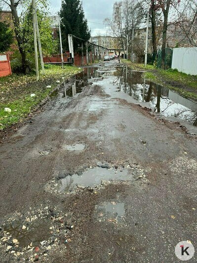 «Карташева сделали, а нас бросили»: жители Космодемьянского ходят по разбитым дорогам (фото) - Новости Калининграда | Фото читателя
