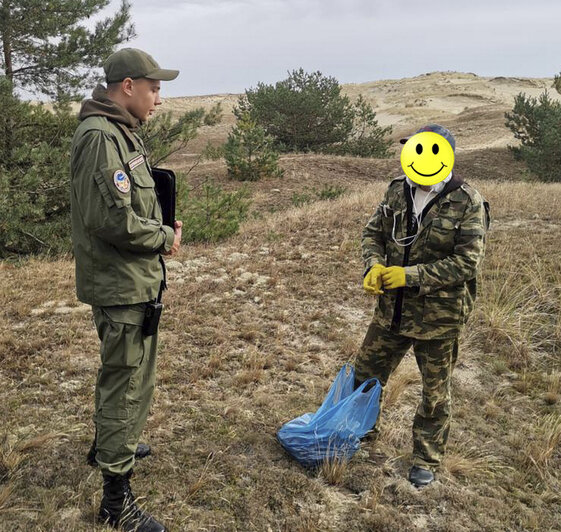 В этом году на Куршской косе поймали на 20% больше грибников и гуляк, бродящих по дюнам в обход запретов (фото) - Новости Калининграда | Фото: пресс-служба нацпарка «Куршская коса»