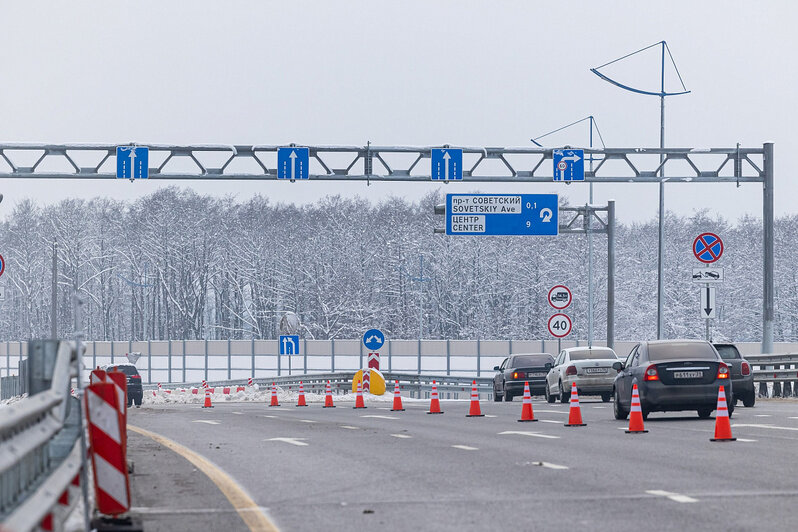 Новую транспортную развязку в конце Советского проспекта открыли на два года раньше плана — Алиханов - Новости Калининграда | Фото: пресс-служба регионального правительства