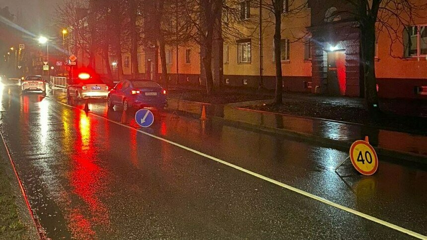 На Автомобильной 60-летний мужчина не дошёл до «зебры» и попал под машину  - Новости Калининграда | Фото: пресс-служба регионального УМВД
