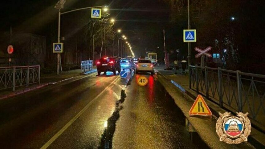 Возле АЗС на Суворова автобус насмерть сбил 64-летнего мужчину - Новости Калининграда | Фото: пресс-служба регионального УМВД