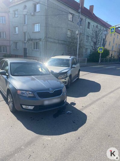 Участник ДТП на перекрёстке Гагарина и Стрелецкой в Калининграде ищет очевидцев аварии (фото) - Новости Калининграда | Фото: очевидцы «Клопс» 