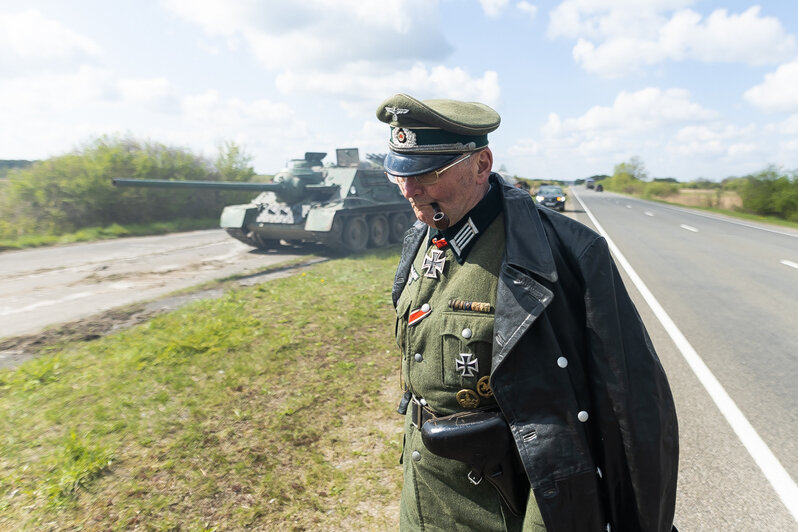 По Берлинке прошли пленные немцы: фоторепортаж со съёмок «Василия Тёркина» под Калининградом - Новости Калининграда | Фото: «Клопс»