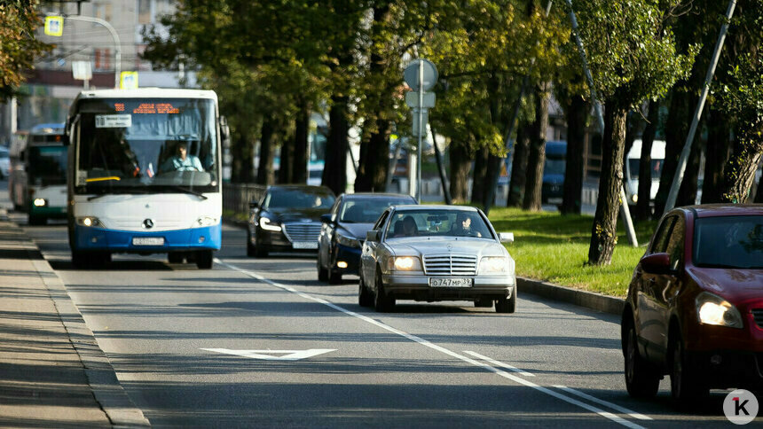 В Калининграде планируют вводить временные выделенные полосы для общественного транспорта - Новости Калининграда | Фото: Александр Подгорчук / Архив «Клопс»