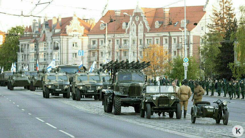 В Калининграде состоится первая репетиция парада Победы (карта перекрытий) - Новости Калининграда | Фото: Александр Подгорчук / Архив «Клопс»