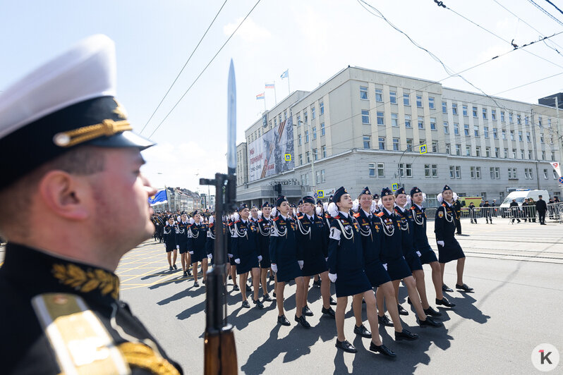 С танками, но без авиации: в Калининграде прошла генеральная репетиция парада Победы (фоторепортаж) - Новости Калининграда | Фото: Александр Подгорчук / «Клопс»