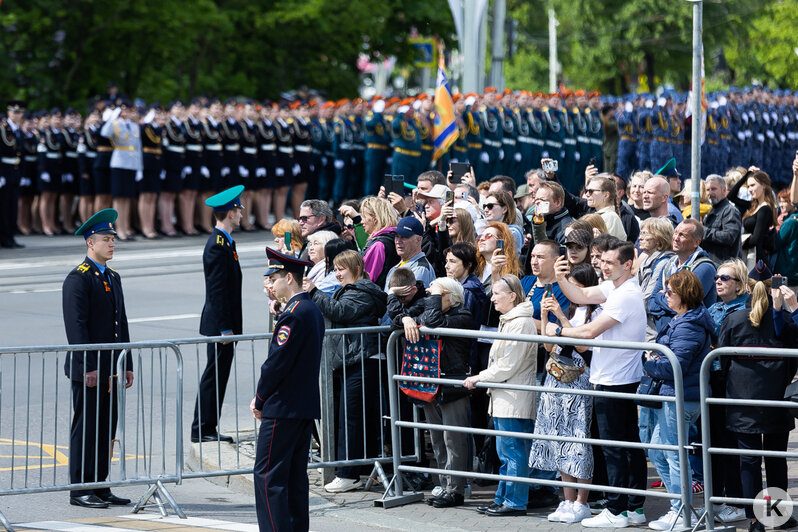 С танками, но без авиации: в Калининграде прошла генеральная репетиция парада Победы (фоторепортаж) - Новости Калининграда | Фото: Александр Подгорчук / «Клопс»