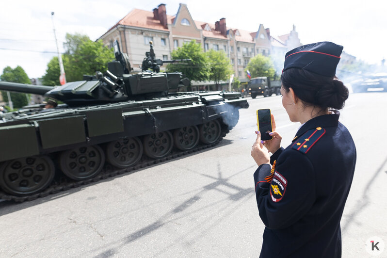 С танками, но без авиации: в Калининграде прошла генеральная репетиция парада Победы (фоторепортаж) - Новости Калининграда | Фото: Александр Подгорчук / «Клопс»