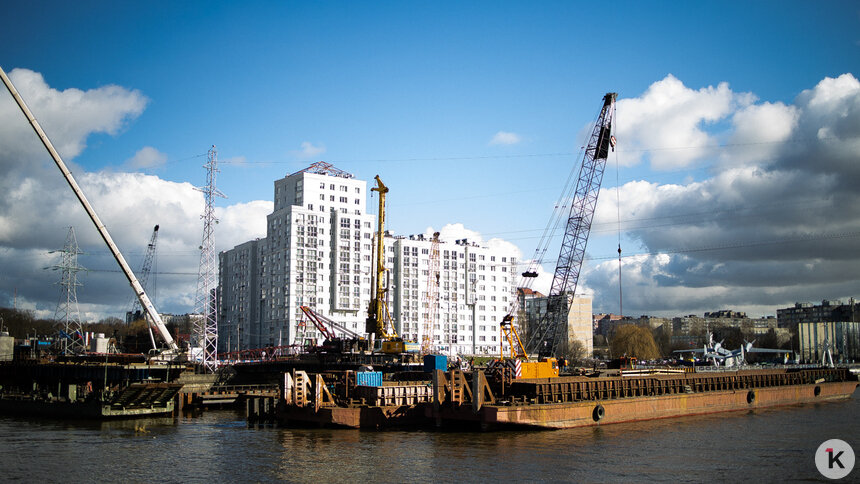 Вызывает опасения: строительство автодублёра двухъярусного моста может затянуться - Новости Калининграда | Фото: Александр Подгорчук / Архив «Клопс»