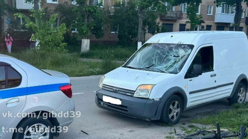 В Светлом водитель легковушки сбил велосипедиста - Новости Калининграда | Фото: пресс-служба УМВД по Калининградской области