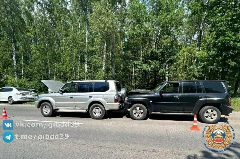 Стали известны подробности массового ДТП на Балтшоссе  - Новости Калининграда | Фото: пресс-служба ГАИ региона