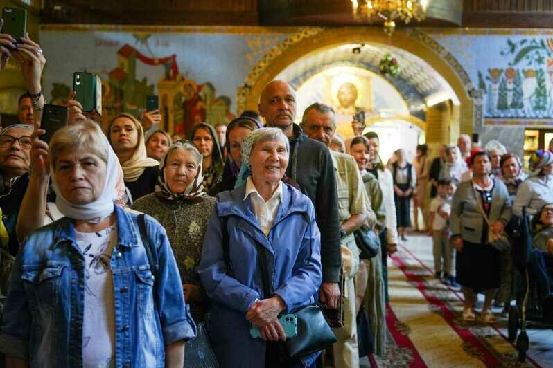 Святейший Патриарх Московский и всея Руси Кирилл в Калининграде совершает богослужение (фоторепортаж) - Новости Калининграда | Фото: священник Игорь Палкин