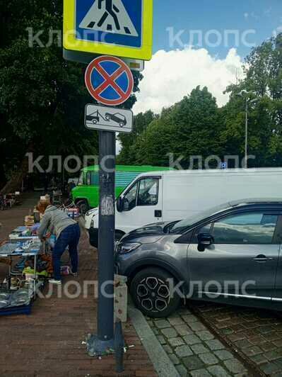 На Пролетарской у башни Врангеля начали эвакуировать автомобили (фото, видео) - Новости Калининграда | Фото: Георгий Румянцев