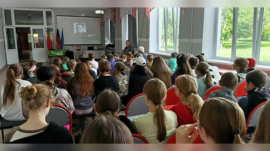 Урок мужества в Побединской СОШ пос. Чернышевское Нестеровского МО 20.06.2024 г.