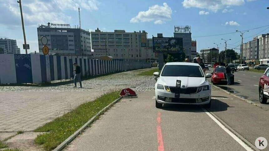 Tesla vs таксист: кто виноват в ДТП на Шевченко (видео) - Новости Калининграда | Фото: «Клопс»