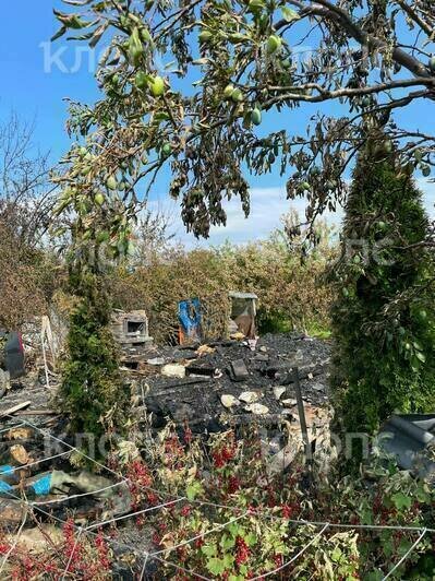 Место пожара | Фото: очевидец 