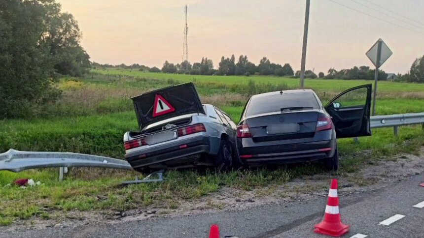 В Полесском районе столкнулись два авто, пострадал ребёнок   - Новости Калининграда | Фото: пресс-служба ГАИ региона