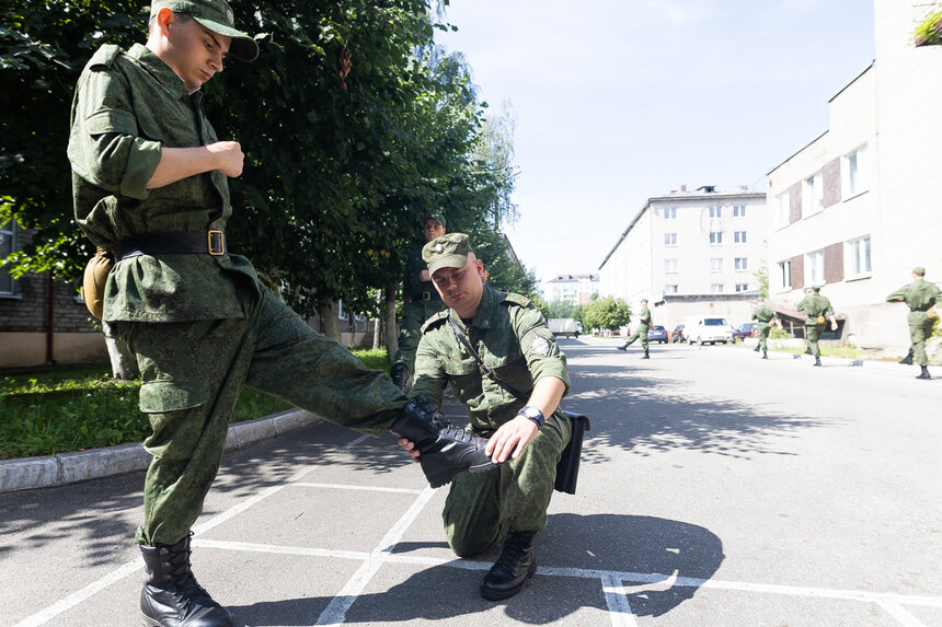 Фото дня: впервые за 15 лет в калининградских погранвойсках будут служить призывники   - Новости Калининграда