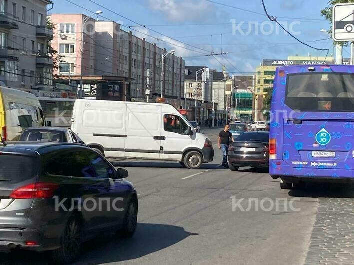 3 аварии: карта пробок в Калининграде на утро пятницы - Новости Калининграда | Фото: очевидец