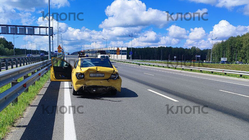 Место ДТП | Фото: очевидец 