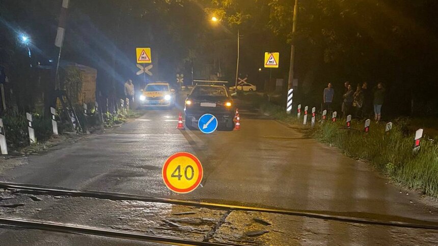 В Московском районе 53-летняя женщина попала в больницу, пытаясь перейти дорогу в неположенном месте  - Новости Калининграда | телеграм-канал ГАИ Калининградской области 