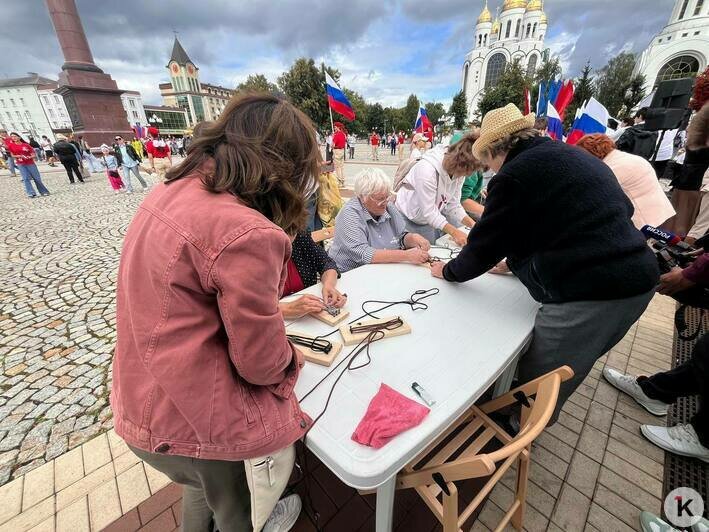 В Калининграде на площади Победы отметили День флага России - Новости Калининграда | Фото: «Клопс»