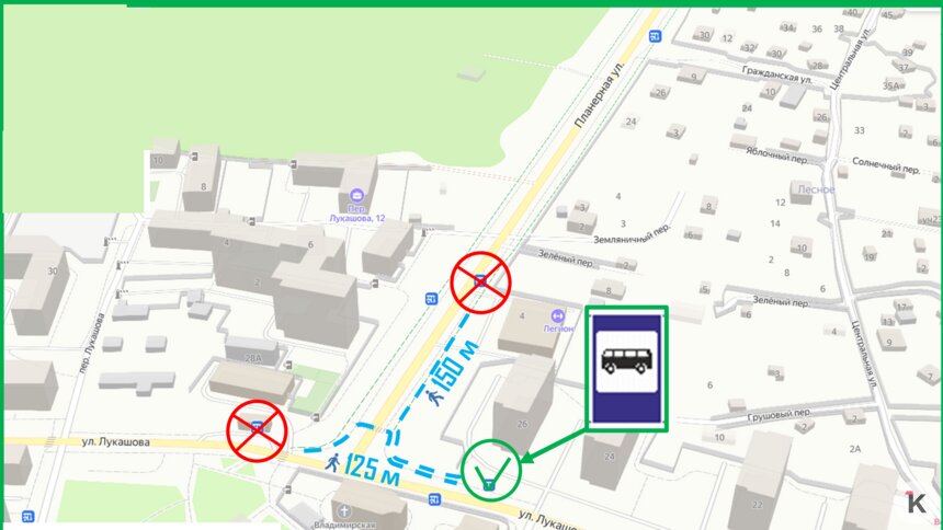 В Чкаловске упраздняют две автобусные остановки (схема) - Новости Калининграда