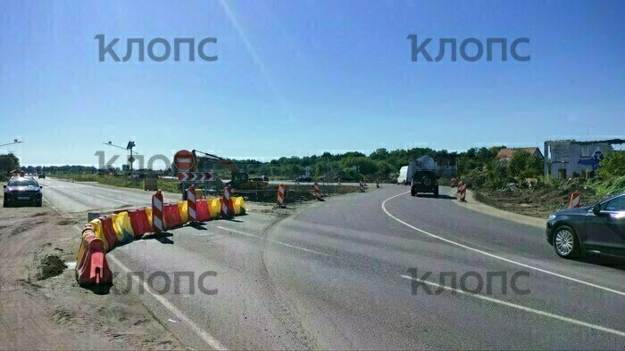 В Калининграде перекрыли участок Северного обхода (видео) - Новости Калининграда | Фото: очевидец