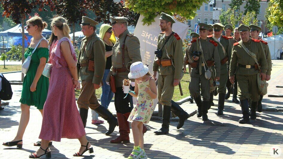 Пехотинцы, маузеры и плюшевые мыши: в Гусеве открылся фестиваль, посвящённый Первой мировой войне (репортаж) - Новости Калининграда | Фото: «Клопс»