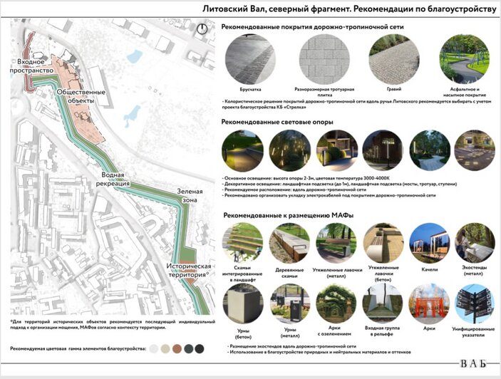 Исторический подход и современные материалы: власти показали, как хотят облагородить район Литовского вала (эскизы) - Новости Калининграда | Иллюстрации: администрация Калининграда 