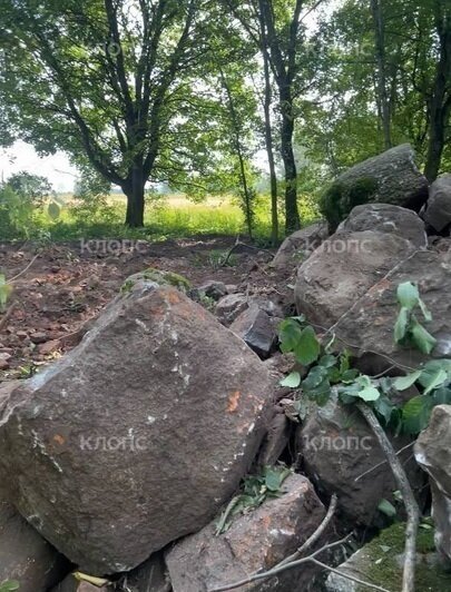 В Знаменске экскаваторы уничтожают парк, добывая природный камень (фото, видео)  - Новости Калининграда | Фото: очевидец