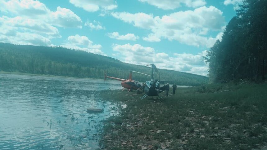 В Приамурье нашли место крушения «золотого» вертолёта, который вышел в рейс без предварительного планирования - Новости Калининграда | Фото: Амурский центр гражданской защиты и пожарной безопасности