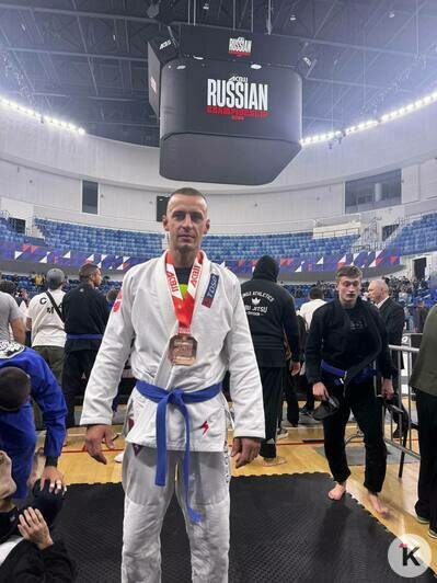 Призёры Чемпионата. Слева — Егор Кочкин, справа — Павел Сергейчук | Фото: Александр Севостьян