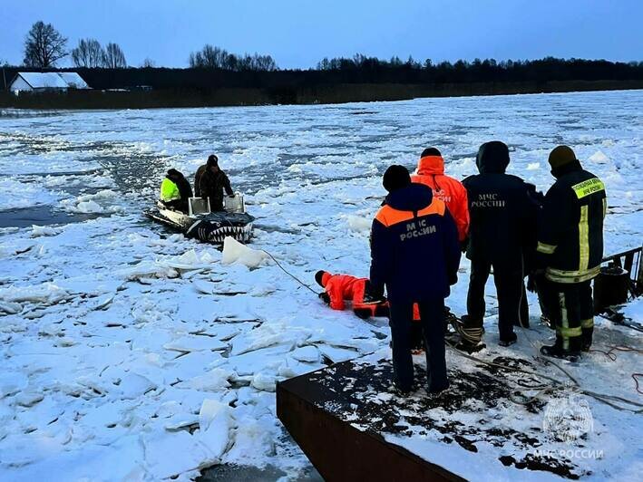 Пока восстановить нельзя: в МЧС прокомментировали ЧП с понтонным мостом в Полесском районе - Новости Калининграда | Фото: МЧС региона