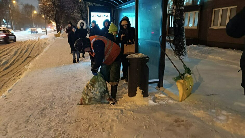 547 дворников на 5 утра: калининградские власти рассказали, как боролись с метелью минувшей ночью - Новости Калининграда | Фото: пресс-служба администрации Калининграда