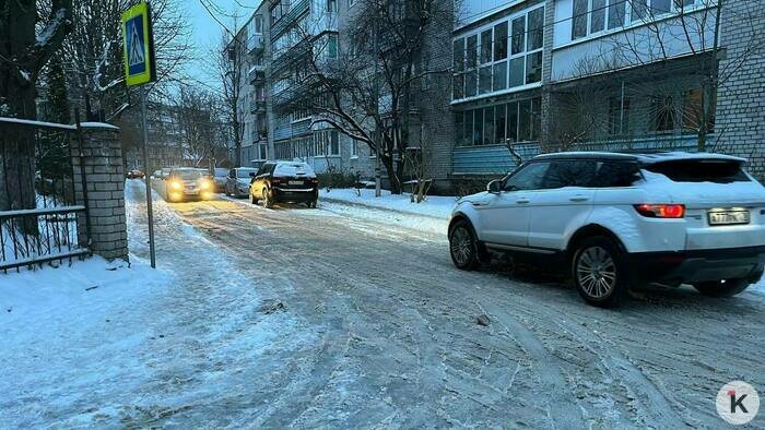 Дороги почистили, а тротуары и «зебры» — нет: калининградцы пожаловались на уборку улиц (фоторепортаж) - Новости Калининграда | Фото читателя