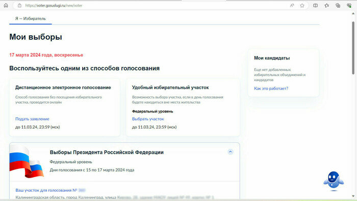 Голосуй где удобно: стартовала подача заявлений на дистанционное электронное голосование и «Мобильный избиратель» - Новости Калининграда