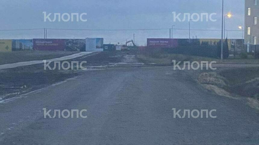 Дорога к Гурьевской гимназии | Фото: очевидец
